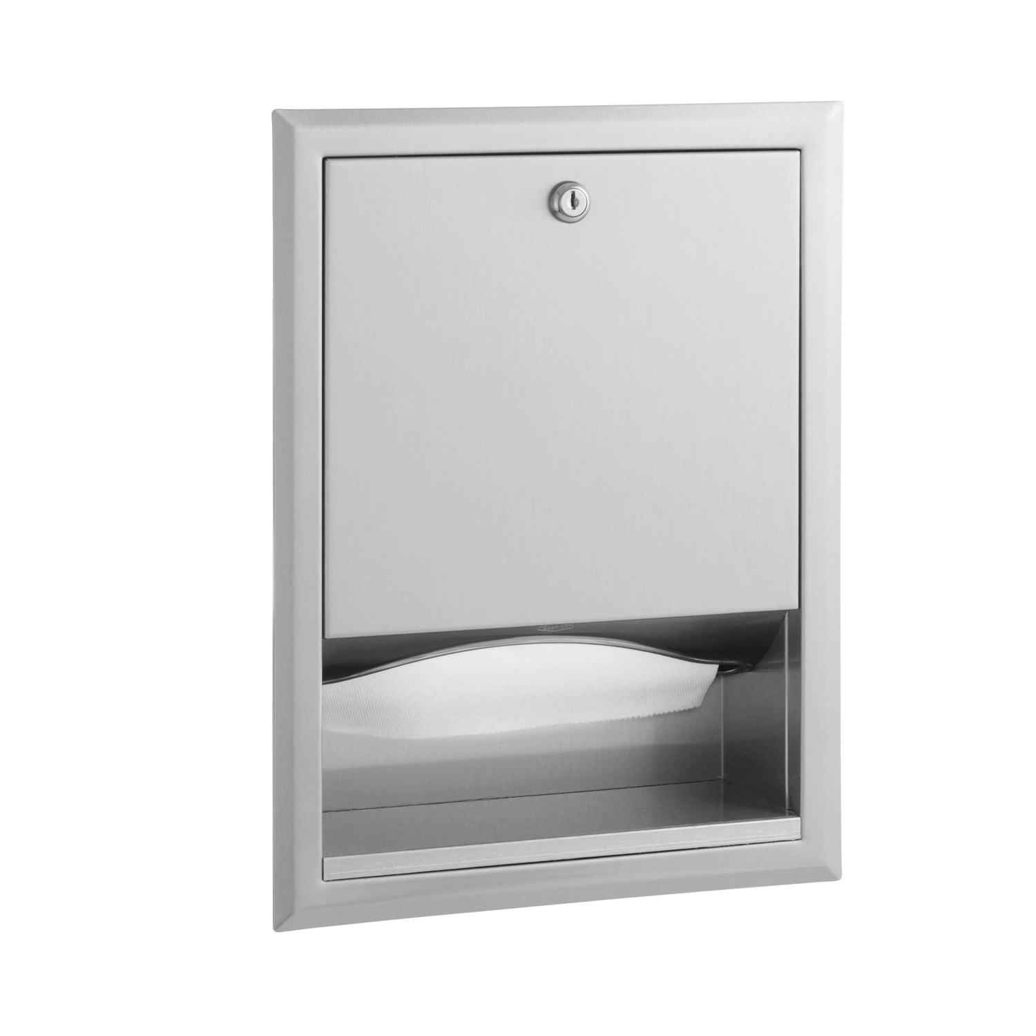Recessed Paper Towel Dispenser Stainless Steel