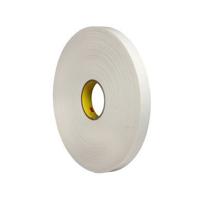 3M™ Double Coated Polyethylene Foam Tape 4462, White, 24 mm x 66 m, 31 mil