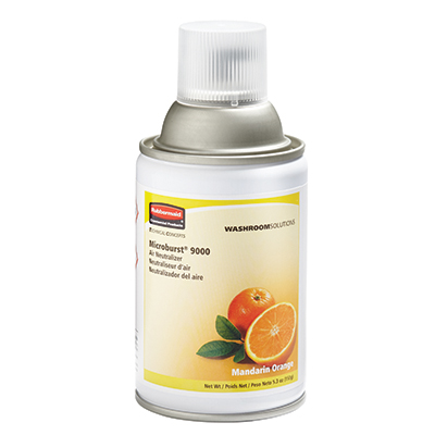 Microburst® 9000 Aerosol Dispenser Refill - Mandarin Orange, 4/Case