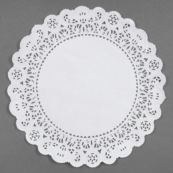 16in Round Lace Doily 250