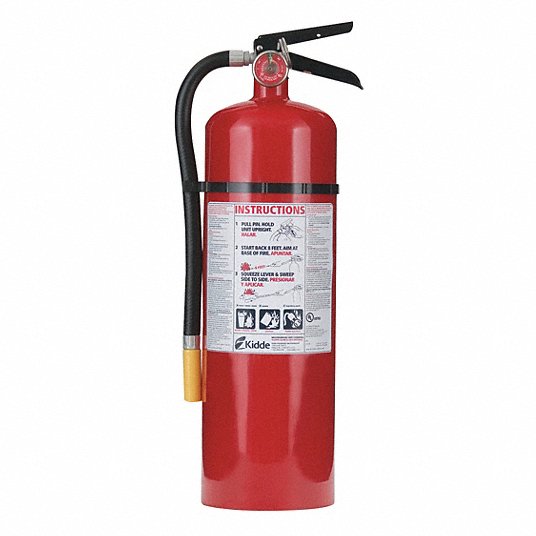 Wall Mounted Fire Extinguisher ABC 10lb 4A:60B:C