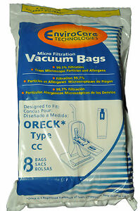 EnviroCare 58-2422-01 713 Oreck Paper Bag Type 8/pack
