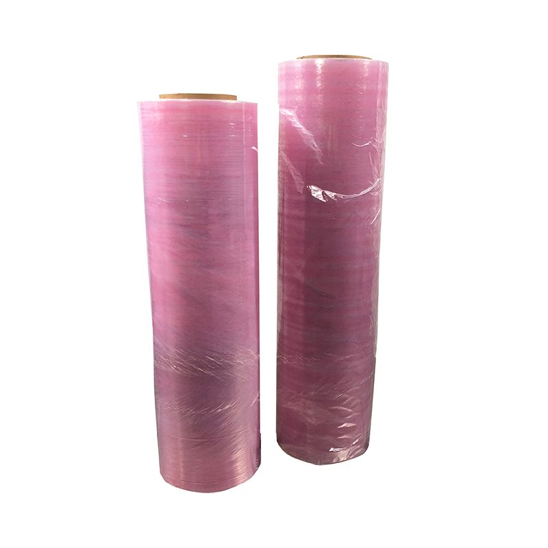 Anti-Static Machine Cast Stretch Film - 20" x 5000', 80 Gauge, Tint Pink, 40/Pallet