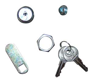 Lock & Key For Janitor Cart Cabinet