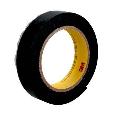 3M™ Hook Fastener SJ3402, Black, 1 in x 50 yd, 12 rolls