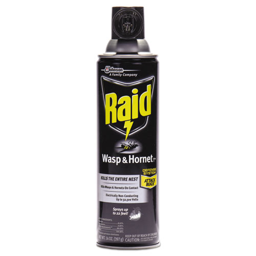 Raid® 14 oz Aerosol Wasp and Hornet Killer 12/case