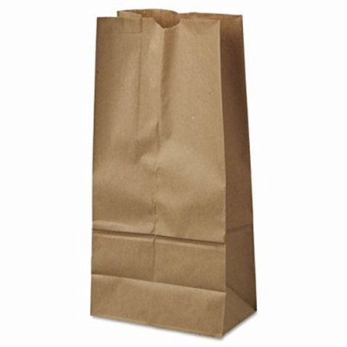 Duro Kraft Grocery Bag - 25 lb, 8 1/4" x 5 1/4" x 18", 500/Case