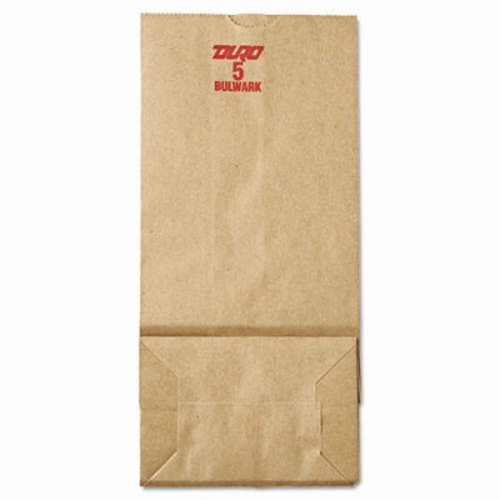 General 5# Extra Heavy Duty Paper Bag, Brown Kraft, 400 Bags