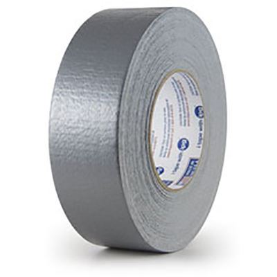 Intertape® AC43 Medium Grade Duct Tape - Silver, 48 mm x 55 m, 12 mil, 5/Bundle
