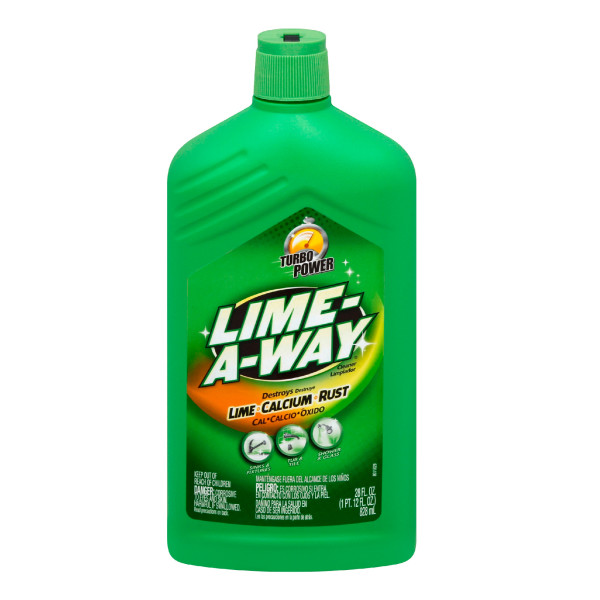 Lime-A-Way® Lime, Calcium, & Rust Liquid Cleaner - 28 oz, Pop Top, 6/Case