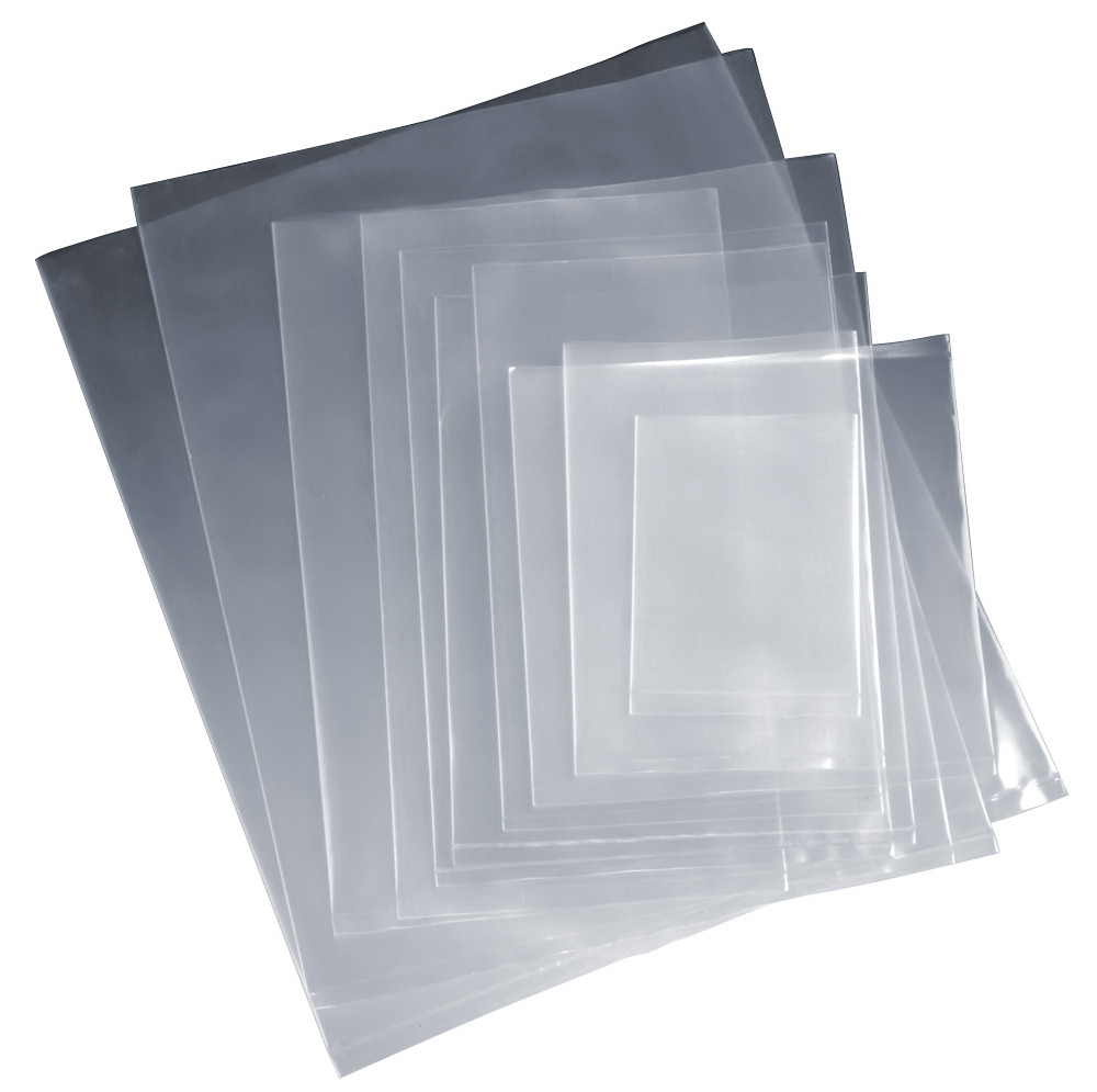 CLEAR POLY BAGS Large Plastic Packaging Open Flat Packing 25 50 100 12 14 18 20 