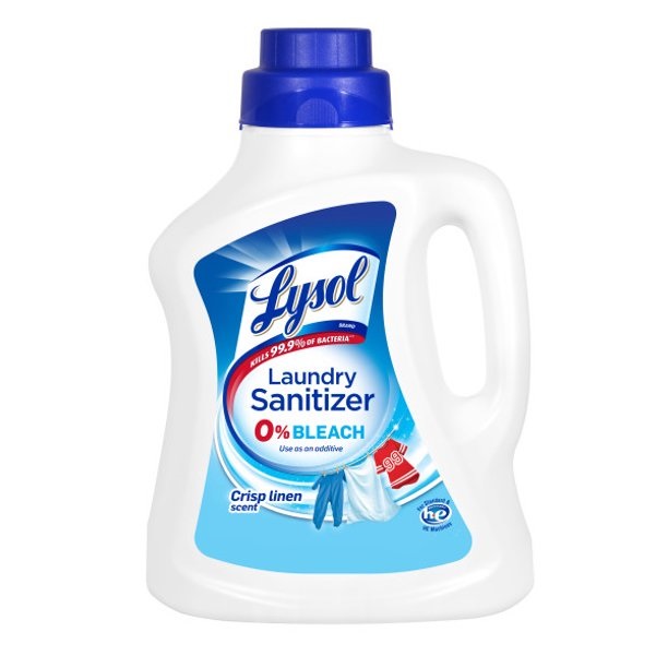 Lysol® 90 oz Liquid Laundry Sanitizer Crisp Linen 4/case