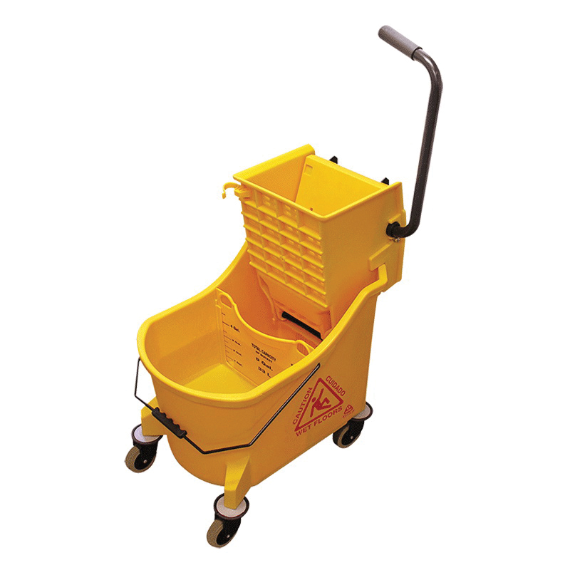 MaxiPlus® Down Press Mop Bucket and Wringer Combo