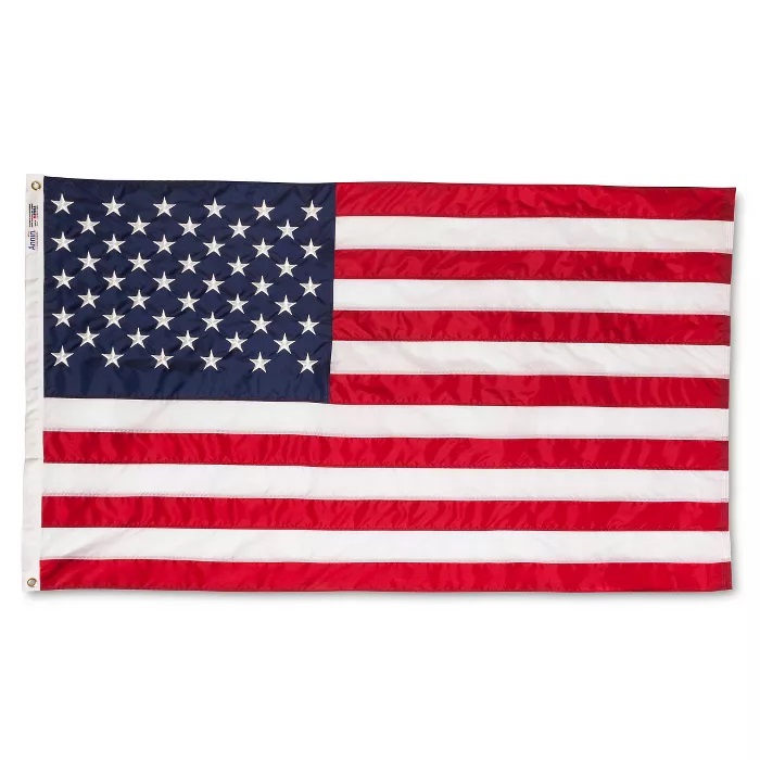 Annin Nylon SolarGuard Nyl-Glo US Flag - 5' x 8'