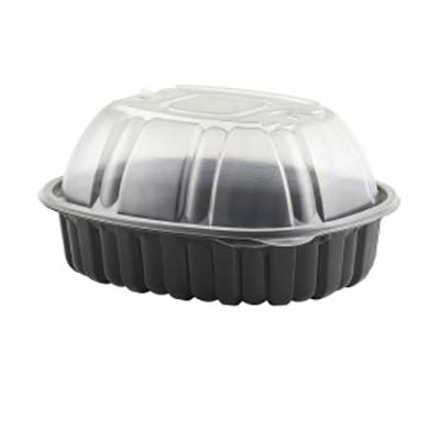 Nature's Best Roaster, Large Black Base and Clear Lid