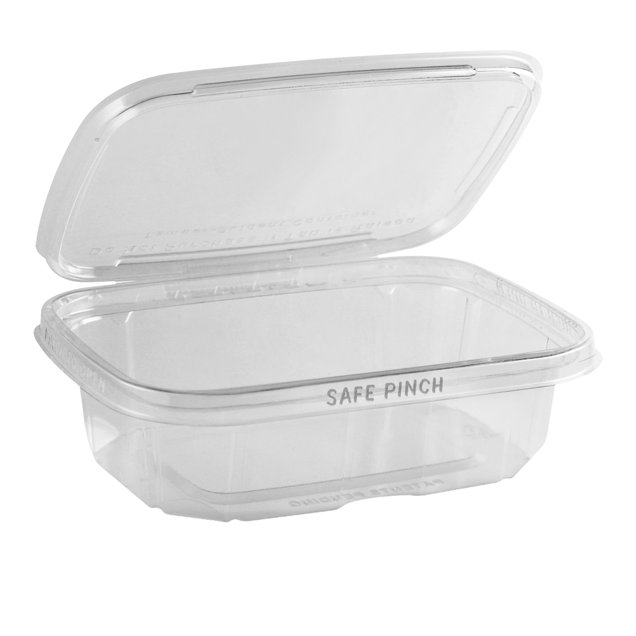 Safe Pinch® TE6720 20oz Tamper Evident Container 200/case