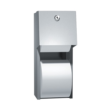 Toilet Tissue Dispenser, Twin Hide-A-Roll – Surface Mounted
