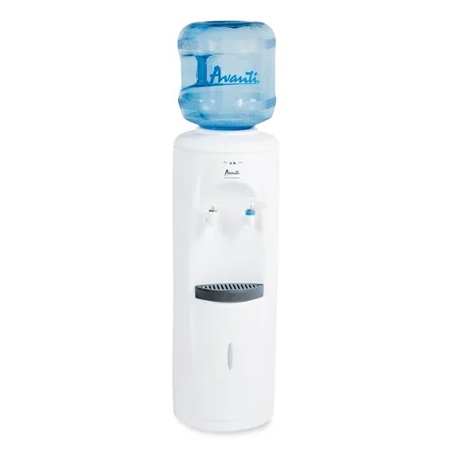 Cold and Room Temperature 3-5 Gallon White Water Dispenser