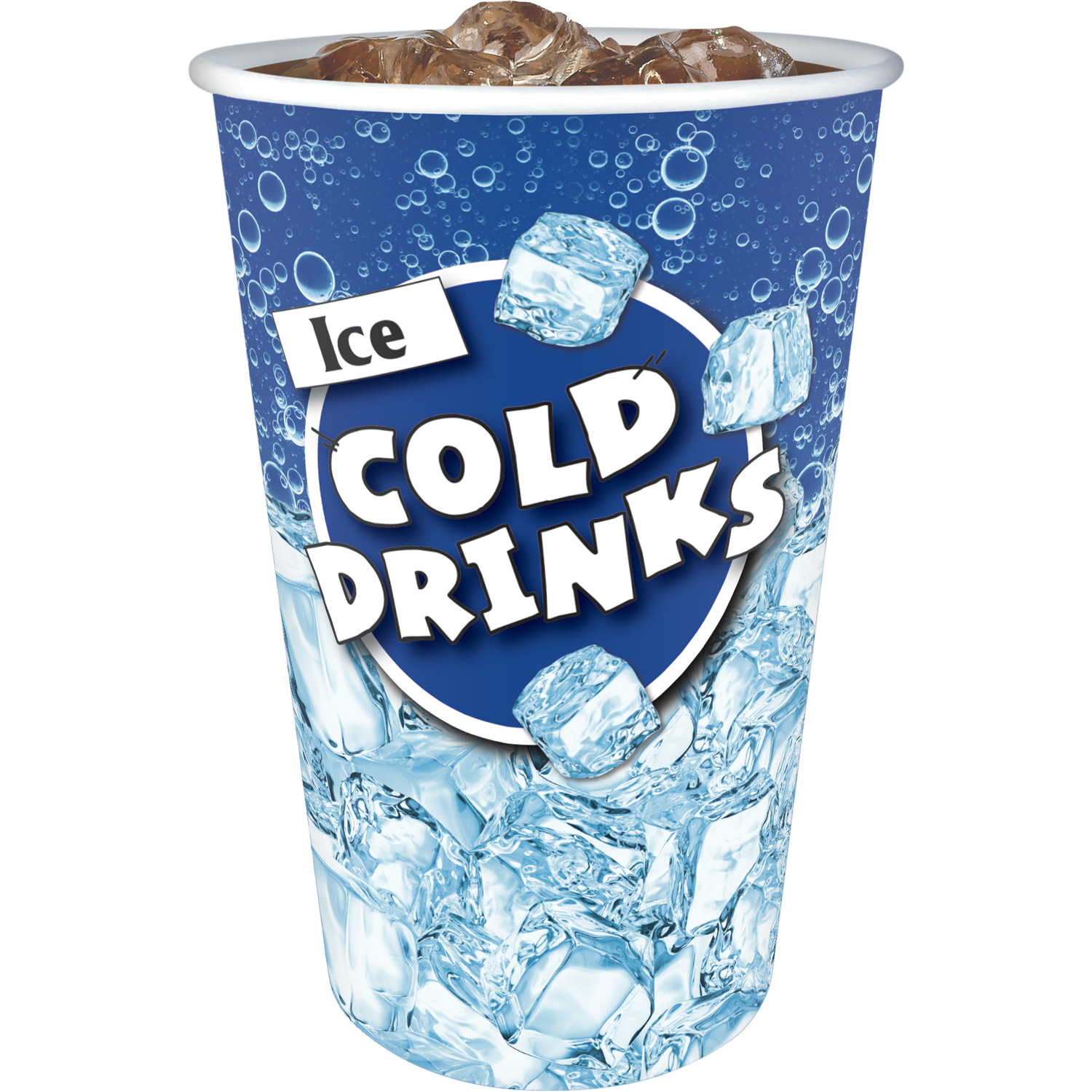 16oz Cold Cup Ice Cold Drink Print 1000/case
