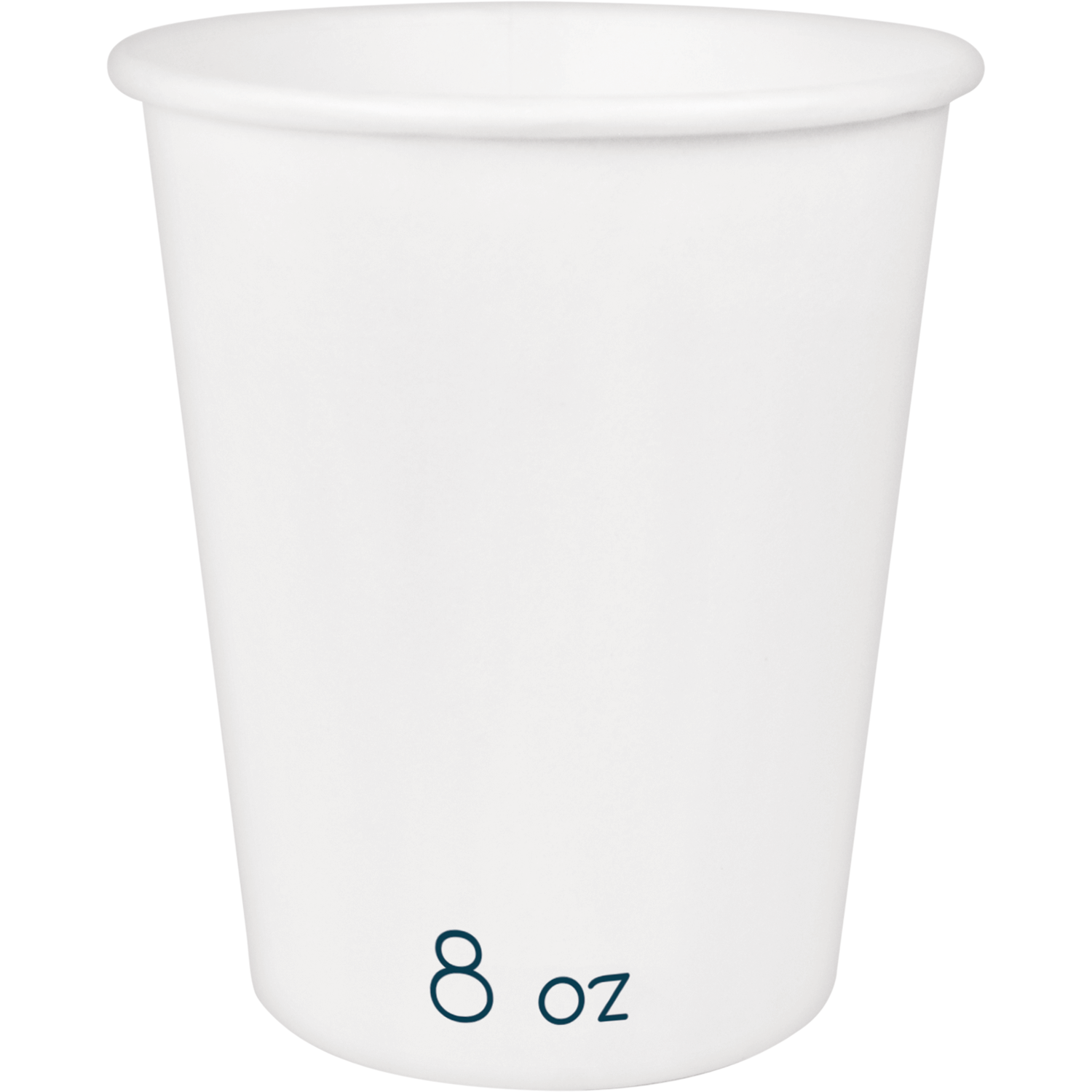8oz White Poly-Lined Hot Cup 1000/case