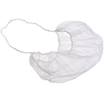 White Beard Cover Single Loop 100/bag 5 bag/case