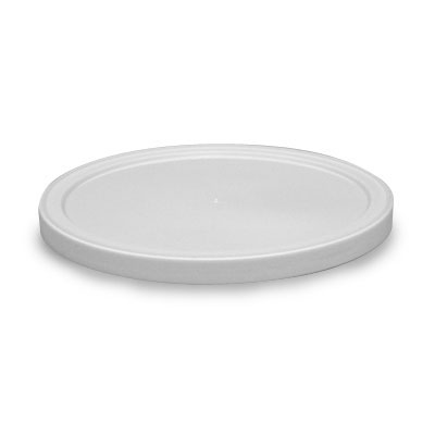 Berry® Single Seal Lid - 4.63in, White