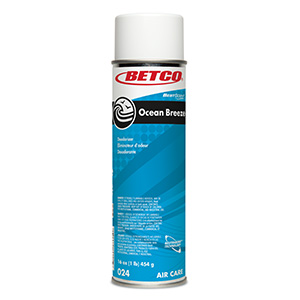 Betco BestScent Ocean Breeze Air Odor Eliminator - 16 oz, 12/Case
