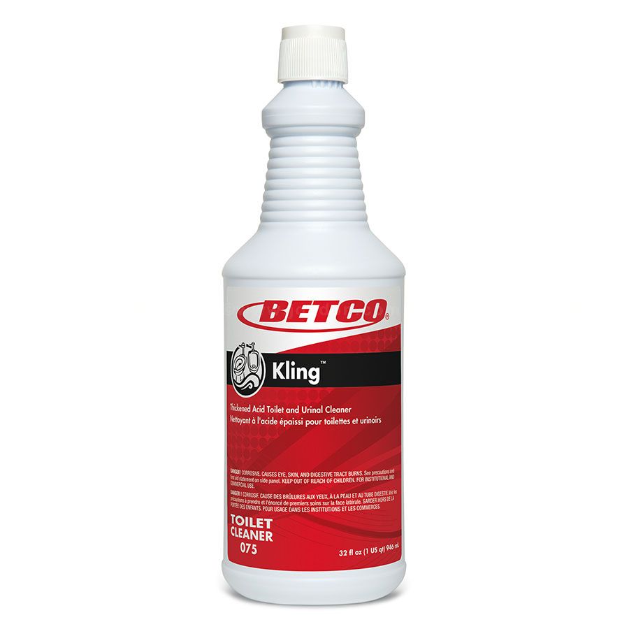 Betco Kling Toilet Bowl Cleaner - 32 oz, 12/Case