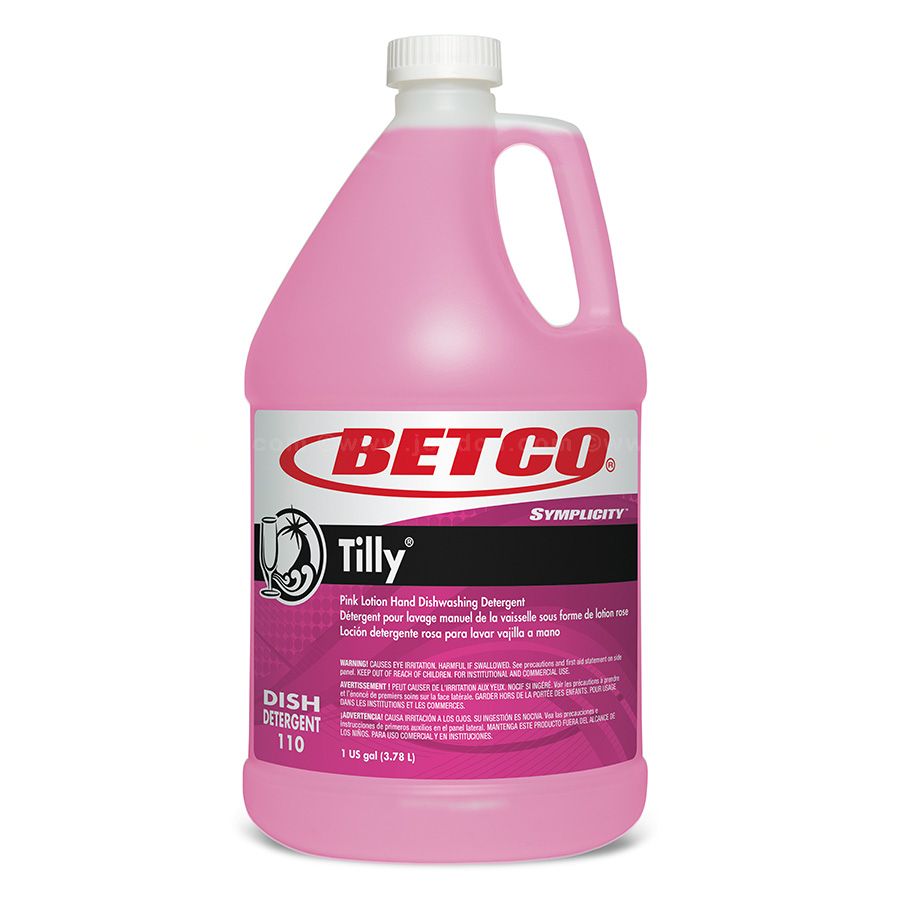 Betco Symplicity Tilly Hand Dishwashing Detergent - 1 Gallon, 4/Case