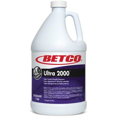 Betco® Ultra 2000™ Industrial Degreaser - 1 Gallon, 4/Case