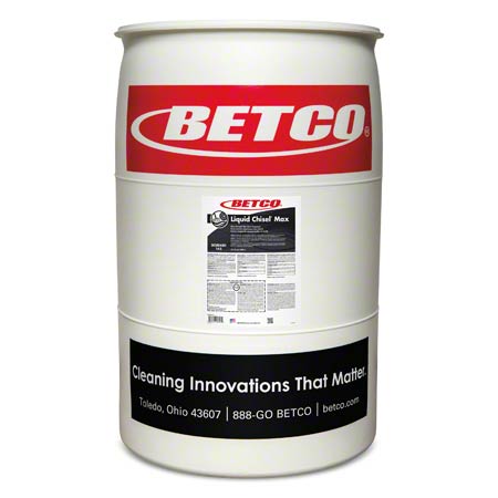 Betco® Liquid Chisel Max Ultra NB Degreaser - 55 Gallon Drum