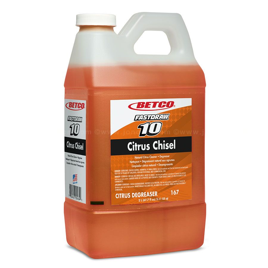 Betco® Fastdraw 10 Citrus Chisel Degreaser - 2 L, 4/Case