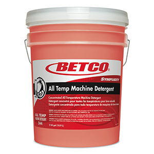Betco Symplicity™ 5 Gallon All Temp Machine Detergent