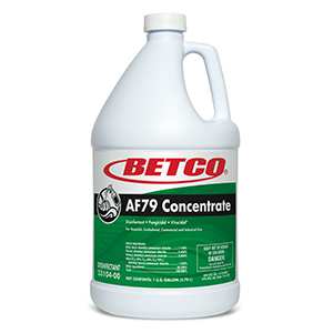 Betco AF79 Concentrated Acid Free Bathroom Disinfectant - 1 Gallon, 4/Case