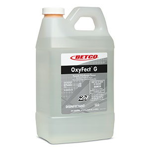 Betco OxyFect G Peroxide Disinfectant Cleaner - 2 L, 4/Case