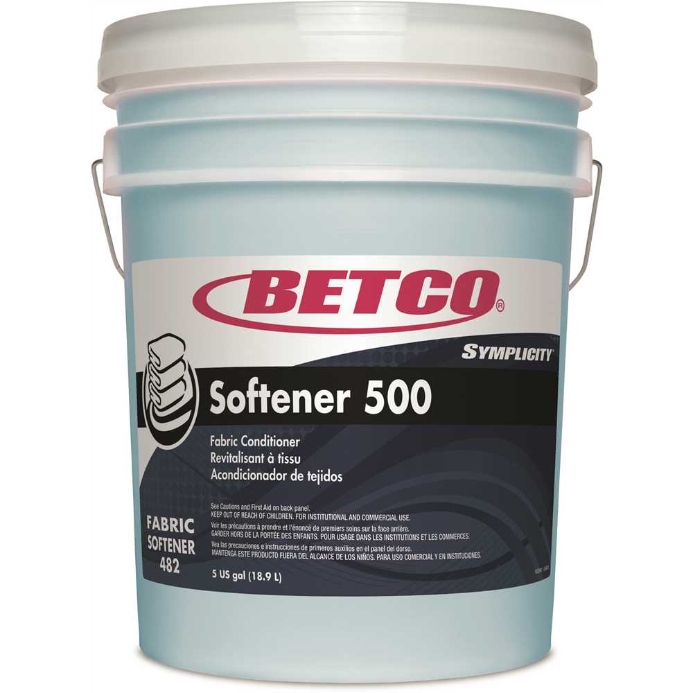 Betco Symplicity Softener Fabric Softener 5 Gallon