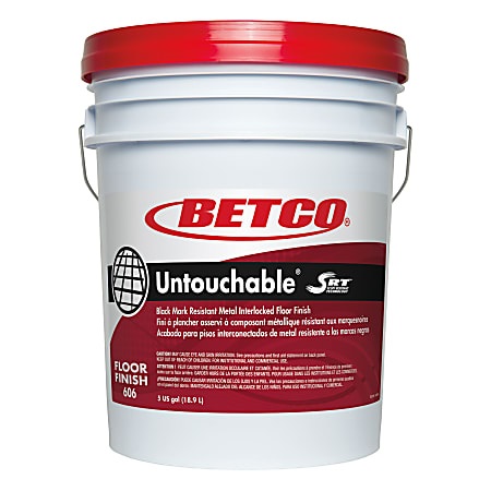 Betco® Untouchable® With SRT™ Floor Finish 5 Gallon Container