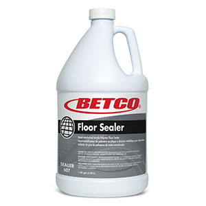 Betco® Metal Interlocked Acrylic Polymer Floor Sealer - 1 Gallon, 4/Case