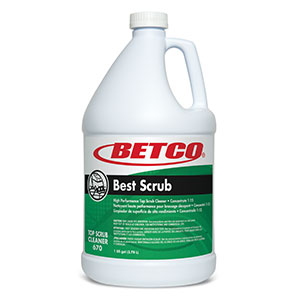 Betco® Best Scrub Top Scrub Cleaner - 1 Gallon, 4/Case