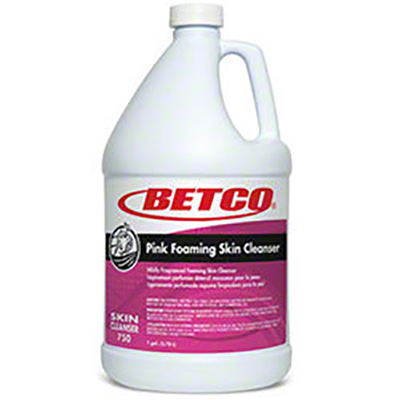 Betco Pink Foaming Skin Cleanser - 1 Gallon, 4/Case