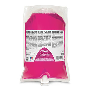 Betco Clario Pink Foaming Skin Cleanser 1000mL/Bag