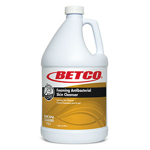 Betco Antibacterial Foaming Skin Cleanser - 1 Gallon, 4/Case