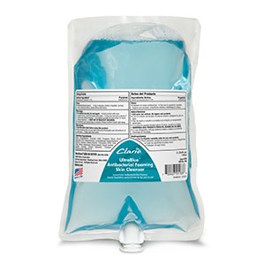 Betco Clario Ultra Blue Foam Skin Cleanser - 1000 mL, 6/Case