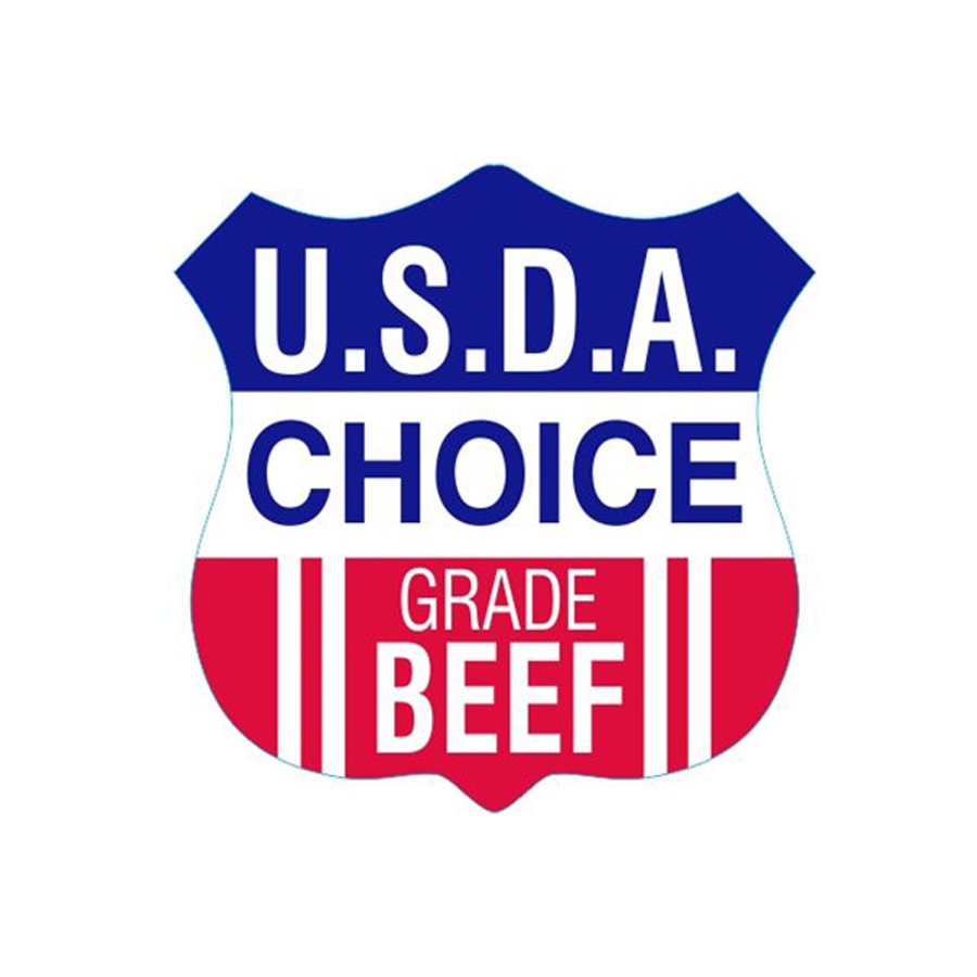 U.S.D.A. Choice Beef Shield Labels - Item #10024