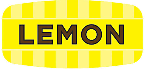 Yellow Lemon Label 100426 1000/roll