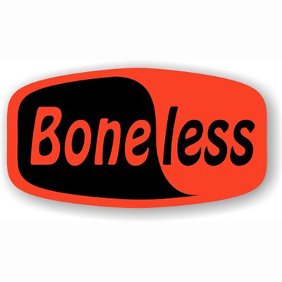 Boneless Dayglo Labels - Item #12043