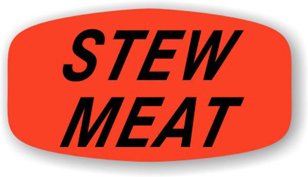 Stew Meat Label 12212 1000/roll