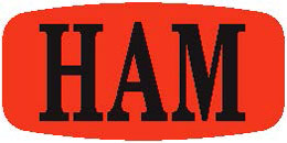 Ham Label 12335 1000/roll