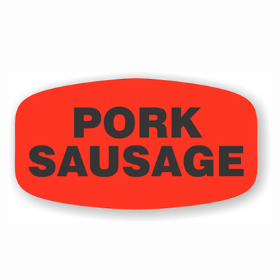 Pork Sausage Label 12815 1000/roll