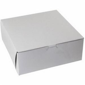 BOXit Lock Corner 1 Pc. Bakery Box - 10in x 10in x 4in